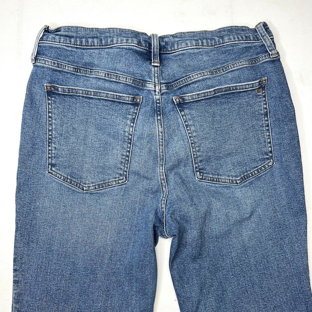 Madewell 11" High Rise Skinny Flare Jeans Fairson Wash size 32 - Picture 12 of 16